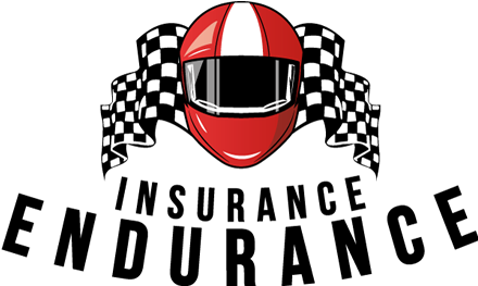 Proudly supporting Insurance Endurance 2026 Insurance Endurance logo with a racing helmet and chequered flags.